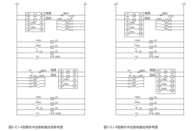 JCJ-B靜態(tài)交流沖擊繼電器技術(shù)指標(biāo)及注意事項圖2