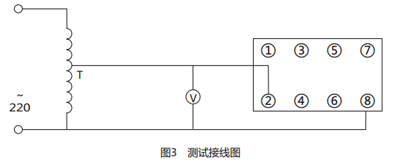 DY-37/Z電壓繼電器接線與調(diào)試接線圖